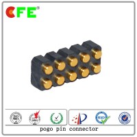 Double Row SMT Female Pogo Pin Connector for PCB Solder