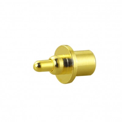 Gold Plated Connector Brass Spring Loaded Pogo Pin